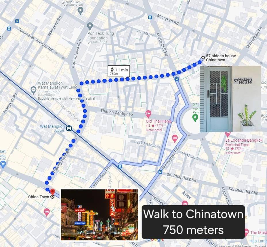 曼谷 57 Hidden House Bkk Chinatown酒店 外观 照片
