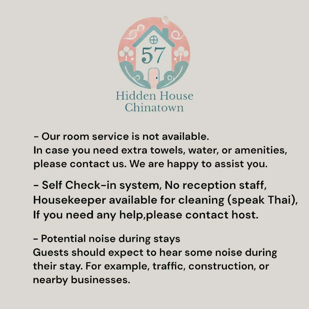 曼谷 57 Hidden House Bkk Chinatown酒店 外观 照片